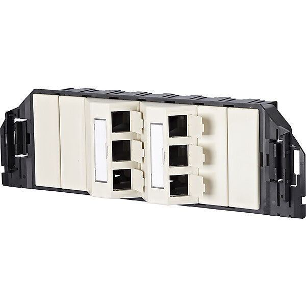 METZ CONNECT Anschlussdose subway E-DAT 6x8(8) GB3 pws